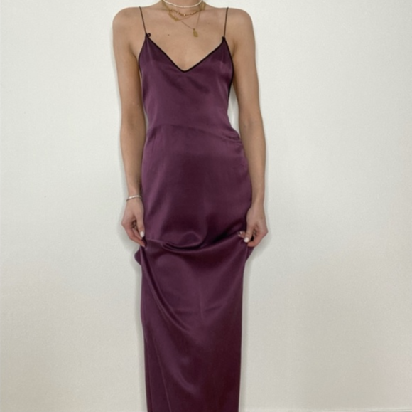 Silk Slip Maxi Dresses
